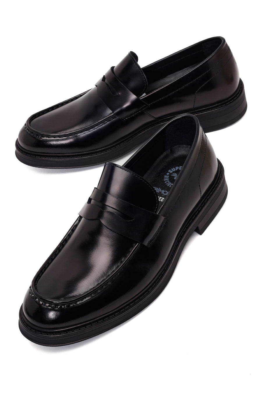 Derimod Fly Erkek Siyah Deri Casual Loafer