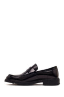 Derimod Fly Erkek Siyah Deri Casual Loafer | Derimod