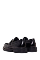 Derimod Fly Erkek Siyah Deri Casual Loafer | Derimod