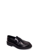 Derimod Fly Erkek Siyah Deri Casual Loafer | Derimod