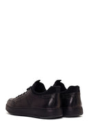 Derimod Fly Male Black Lace-Up Leather Casual Sneaker | Derimod