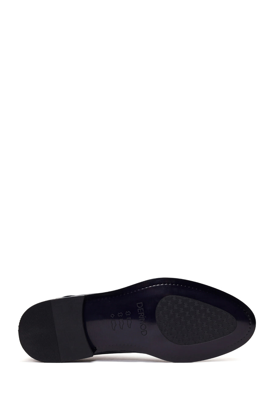 Male Navy Lace-Up Leather Casual Shoes