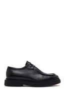 Male Black Lace-up Leather Casual Shoes | Derimod