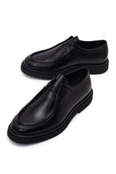 Male Black Lace-up Leather Casual Shoes | Derimod