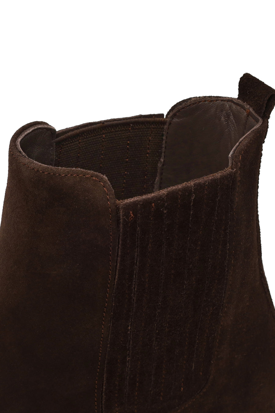 Male Brown Suede Classic Chelsea Boots