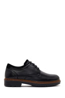 Male Black Lace-up Leather Casual Shoes | Derimod