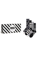 Happy Socks Woman Black Classic 4-Pack Cotton Sock Set | Derimod