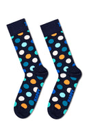 Happy Socks Kadın Çok Renkli Desenli Pamuklu 4'lü Çorap Seti | Derimod