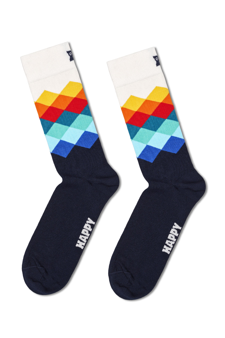 Happy Socks Kadın Çok Renkli Desenli Pamuklu 4'lü Çorap Seti
