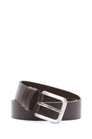 Men's Brown Leather Belt | Derimod