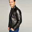 Alves Men's Leather Jacket | Derimod