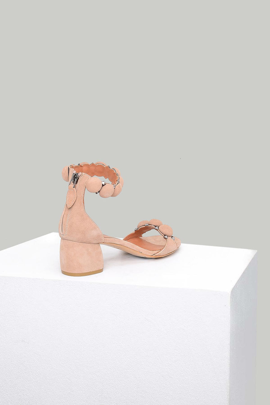 Women's Powder Leather Sandals