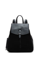 Women's Black Casual Backpack | Derimod