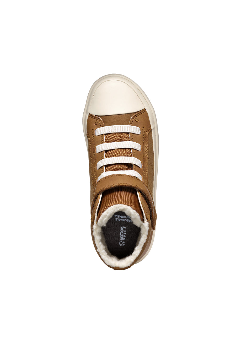Geox Erkek Çocuk Kahverengi Gisli Boy Bantlı Bilekli Sneaker