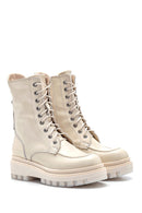 Women's Leather Casual Boots | Derimod