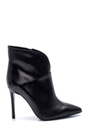 Women's Leather Heeled Boots | Derimod