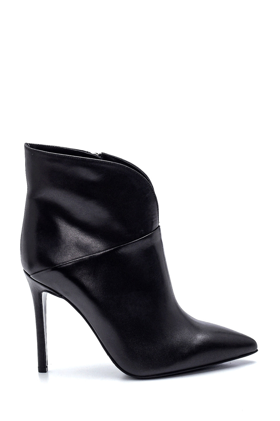 Women's Leather Heeled Boots 21WFD101418 | Derimod