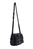 Women's Black Braided Shoulder Bag | Derimod