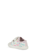 Geox Baby Girl White Gisli Strap Leather Sneaker | Derimod