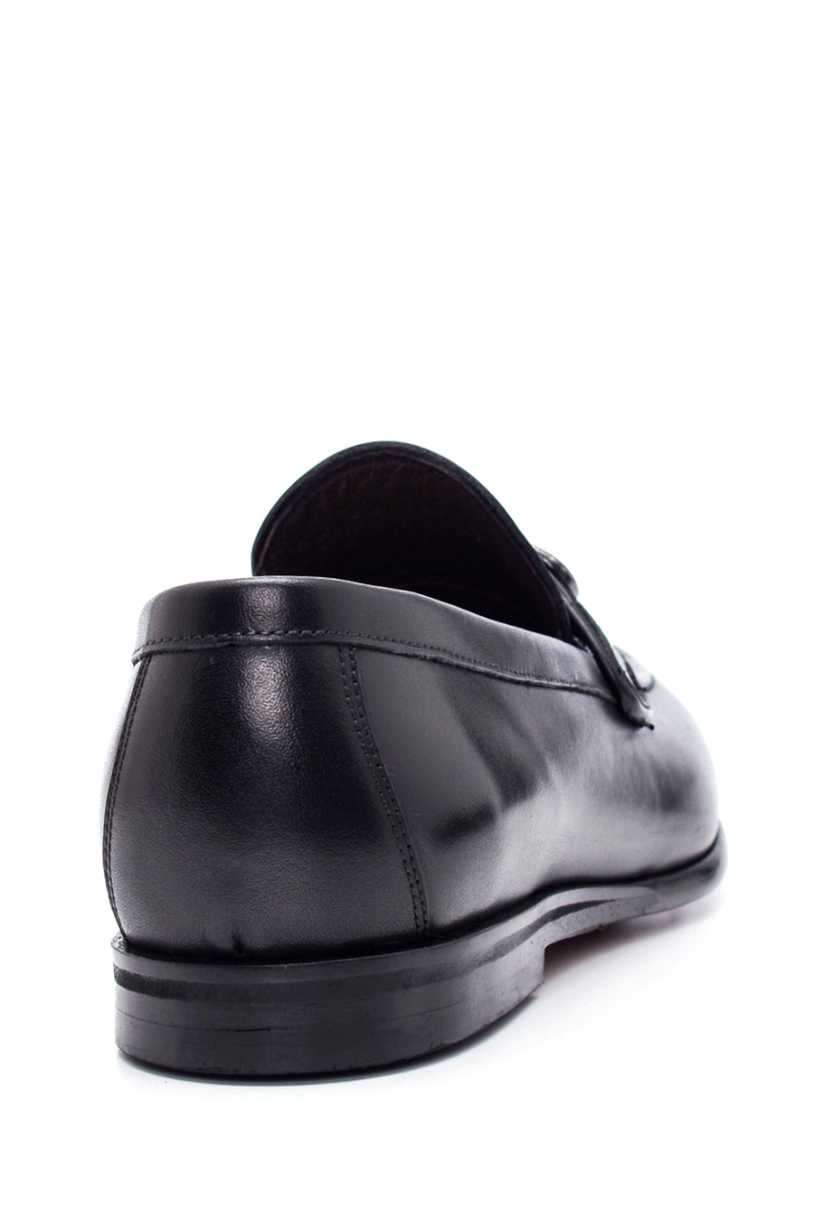 Men's Black Leather Classic Loafer