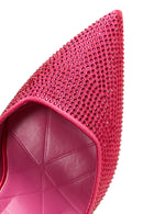 Women's Pink Stone Heeled Shoes | Derimod