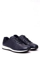 Erkek Tabanlı Deri Sneaker | Derimod