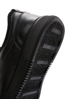 Men's Black Lace-up Leather Sneaker | Derimod