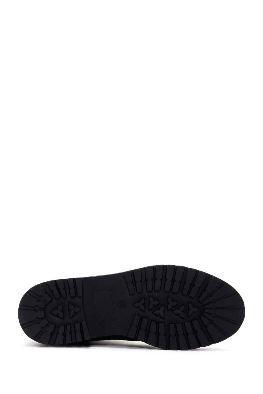 Women's Black Zippered Suede Leather Chelsea Boots