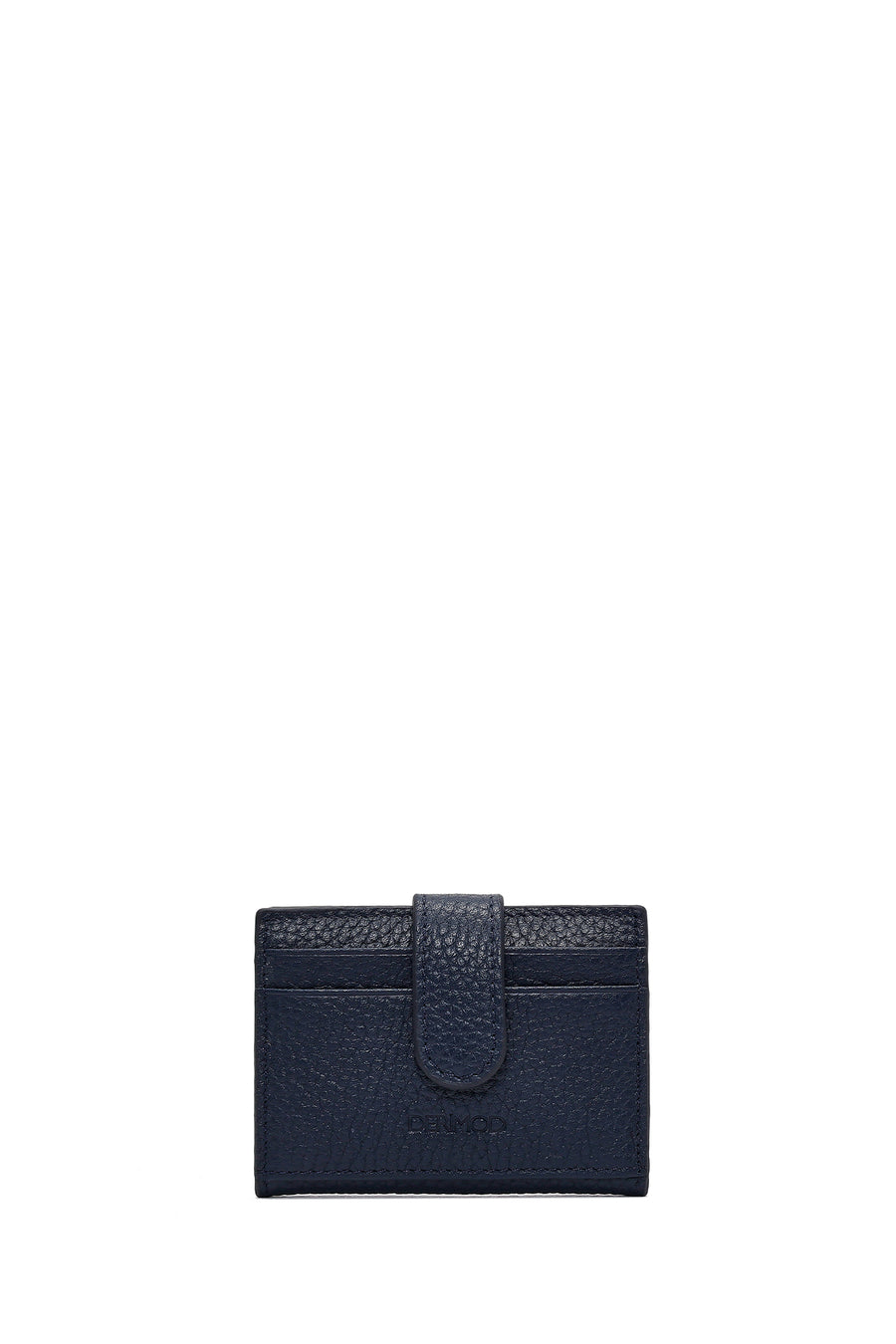 Men's Navy Blue Leather Card Holder 000A2D3156FT | Derimod