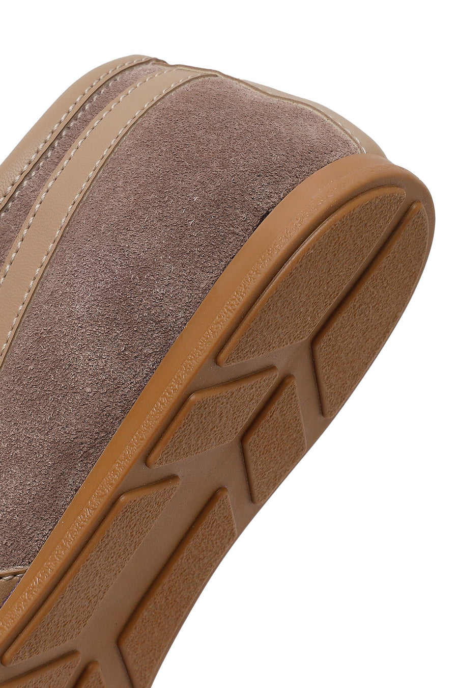 Women's Mink Lace-Up Suede Leather Sneakers