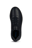 Geox Men's Navy Blue U Spherica Leather Sneaker | Derimod