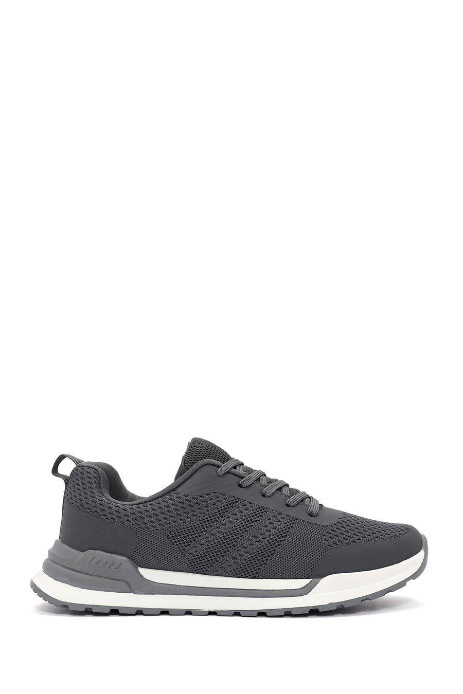 Erkek Gri Bağcıklı Kumaş Sneaker 24WFD69326F | Derimod