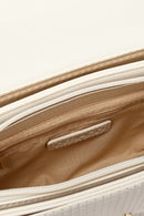 Women's Cream Long Strap Printed Crossbody Bag | Derimod