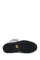 Caterpillar Women's Gray Sophist Nubuck Leather Boots | Derimod