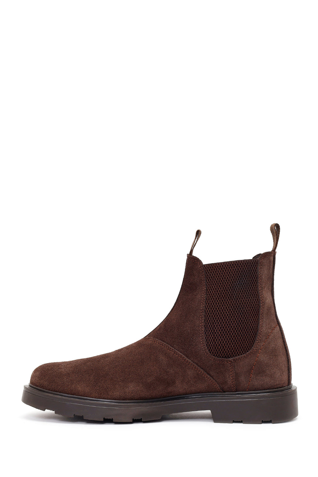 Erkek Kahverengi Süet Deri Chelsea Bot