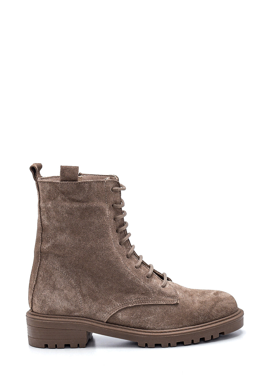 Women's Leather Suede Boots 21WFD151410 | Derimod
