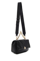 Women's Black Quilted Crossbody Bag | Derimod