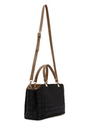 Women's Black Long Strap Printed Shoulder Bag | Derimod