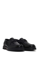 Erkek Siyah Tokalı Deri Casual Loafer | Derimod