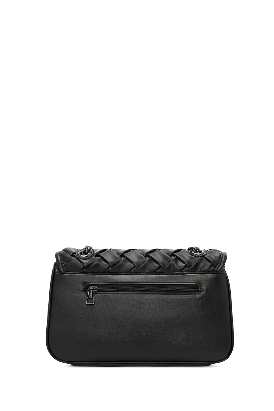 Women's Black Long Strap Crossbody Bag