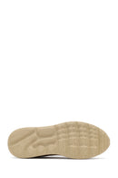 Men's Tan Lace-Up Suede Leather Sneaker | Derimod