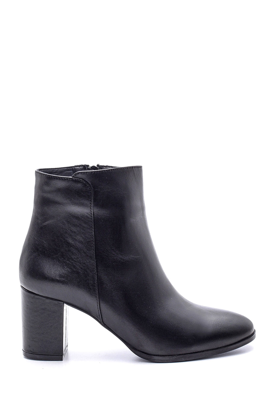 Women's Heeled Leather Boots 19WFD141618 | Derimod