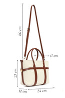 Woman Beige Long-Strap Shoulder Bag | Derimod