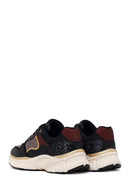 Woman Black Lace-Up Chunky Sneaker | Derimod