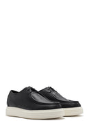Men's Black Lace-up Leather Casual Shoes | Derimod