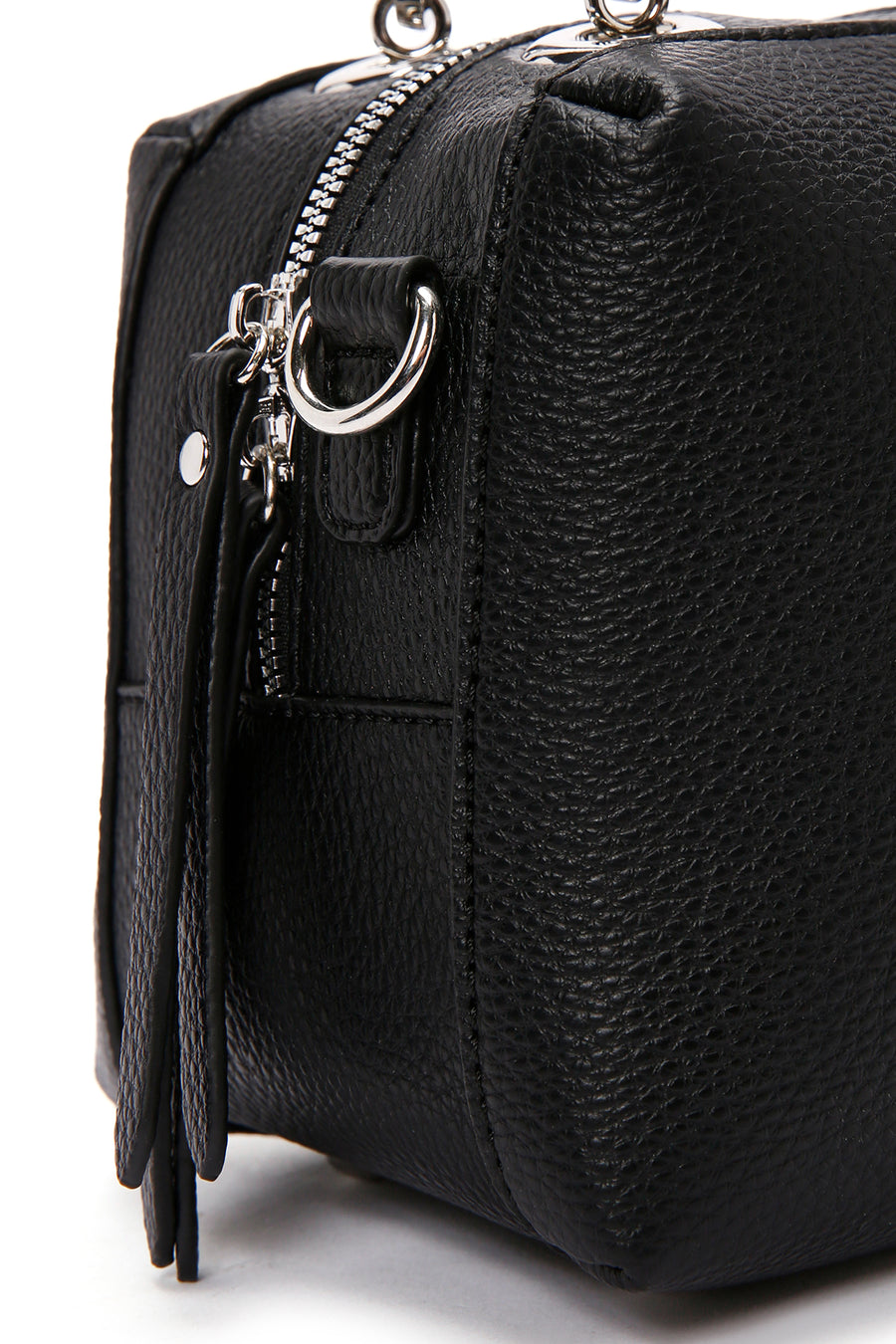 Women's Black Long Strap Crossbody Bag