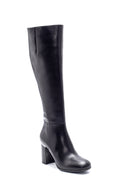 Women's Leather Heeled Boots | Derimod
