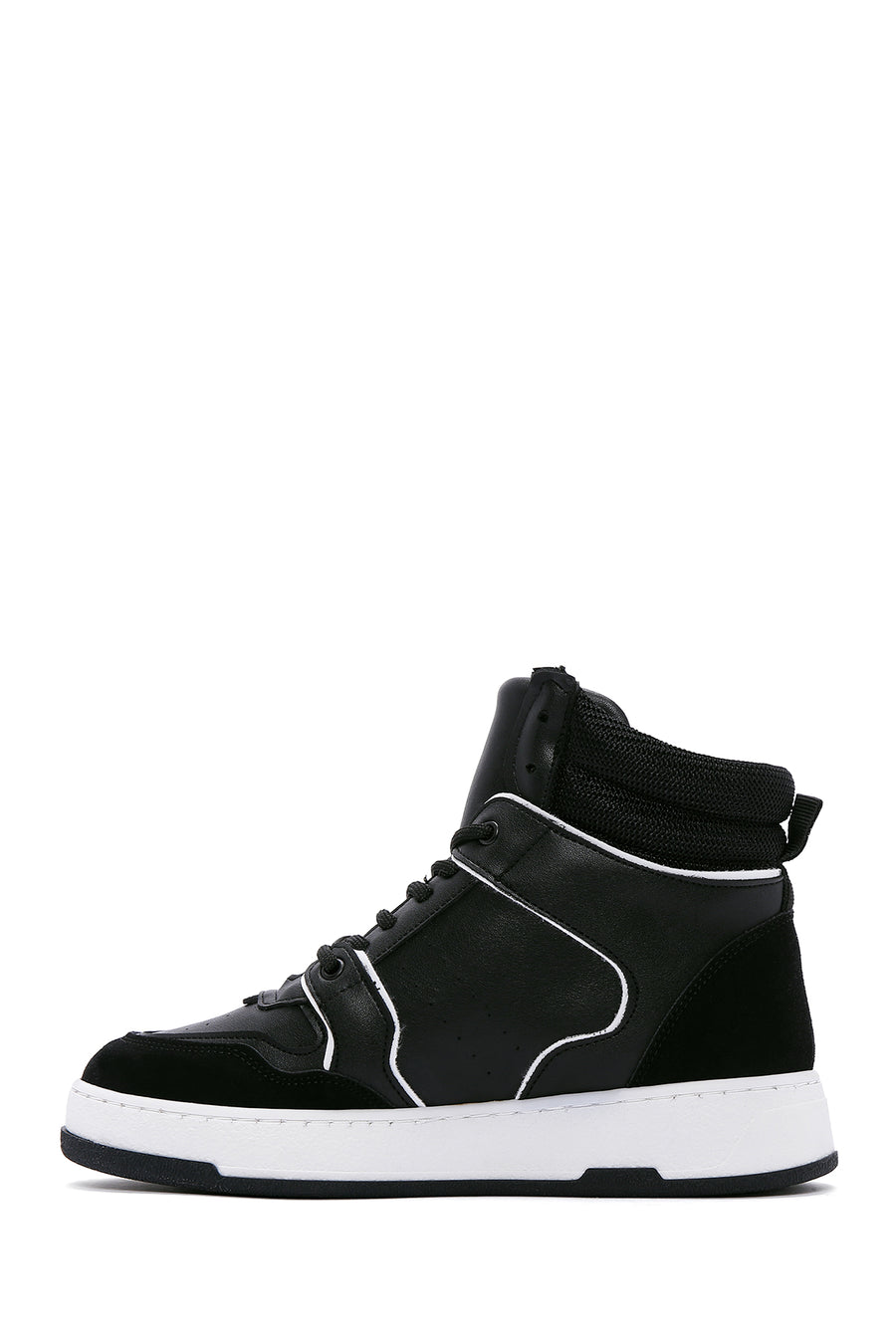 Women's Black High Top Sneaker