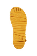 Camper Women's Orange Oruga Up Thick Soled Sandals | Derimod