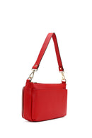 Women's Red Long Strap Leather Shoulder Bag | Derimod